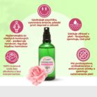 kvetová voda ruža damašská, BIO