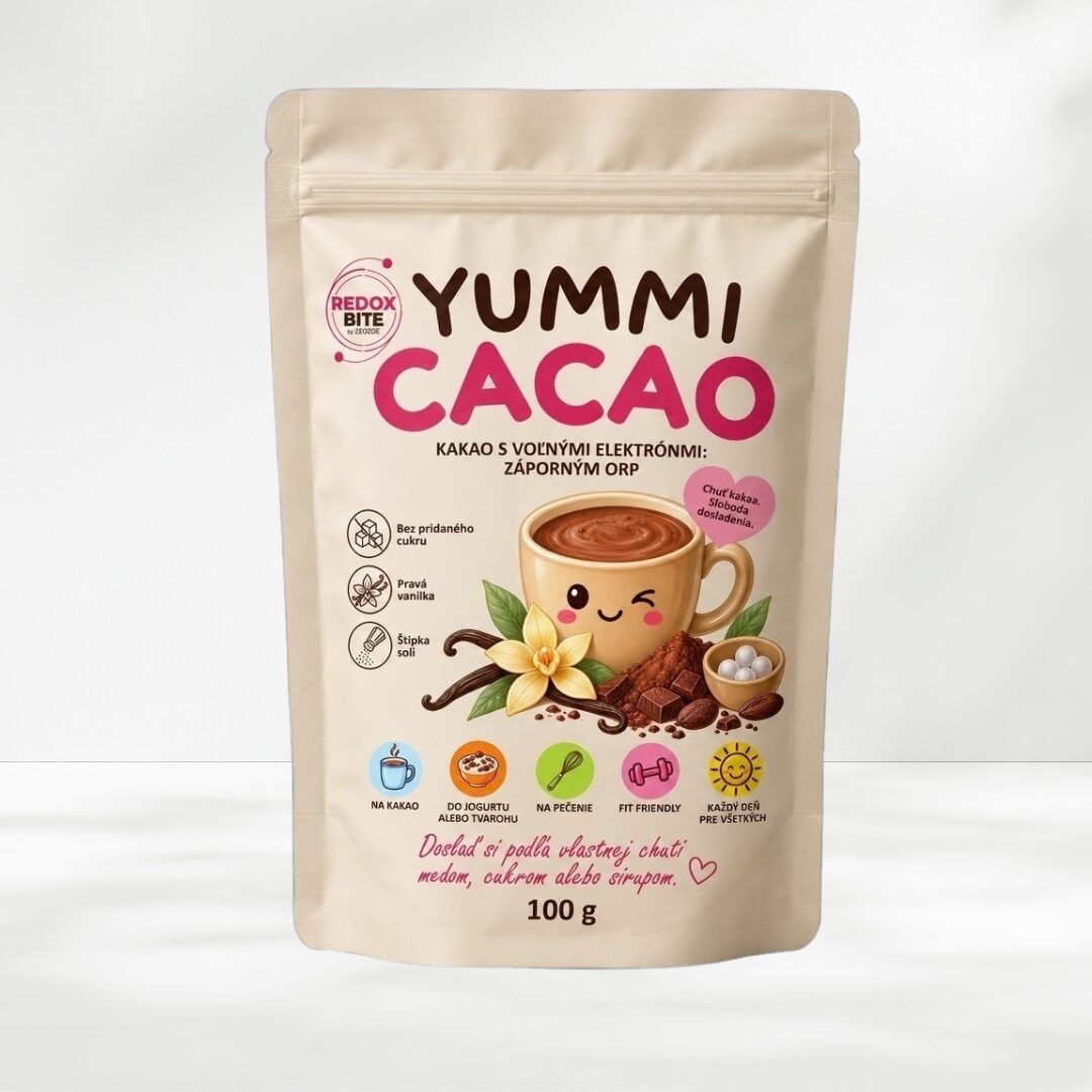 Redox bite by ZEOZOE Yummi Cacao Redox Bite by ZEOZOE, yummi cacao vanilka s voľnými elektrónmi